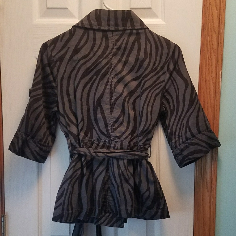 Zebra print jacket - Picture 2 of 5
